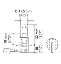 Load image into Gallery viewer, Hella Bulb H3 12V 55W Pk22S T325 +50 - GTR Auto