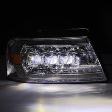 Load image into Gallery viewer, AlphaRex 04-08 Ford F150 / 06-08 Lincoln Mark LT NOVA LED Proj Headlights Chrome w/Activ Light/Seq - GTR Auto
