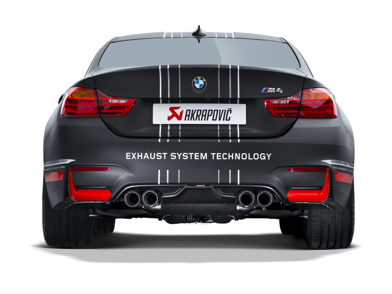 Akrapovic 14-17 BMW M4 (F82 F83) Rear Carbon Fiber Diffuser - Matte - GTR Auto