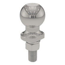Load image into Gallery viewer, Curt 2in Trailer Ball (3/4in x 2-1/8in Shank 3500lbs Stainless Packaged)