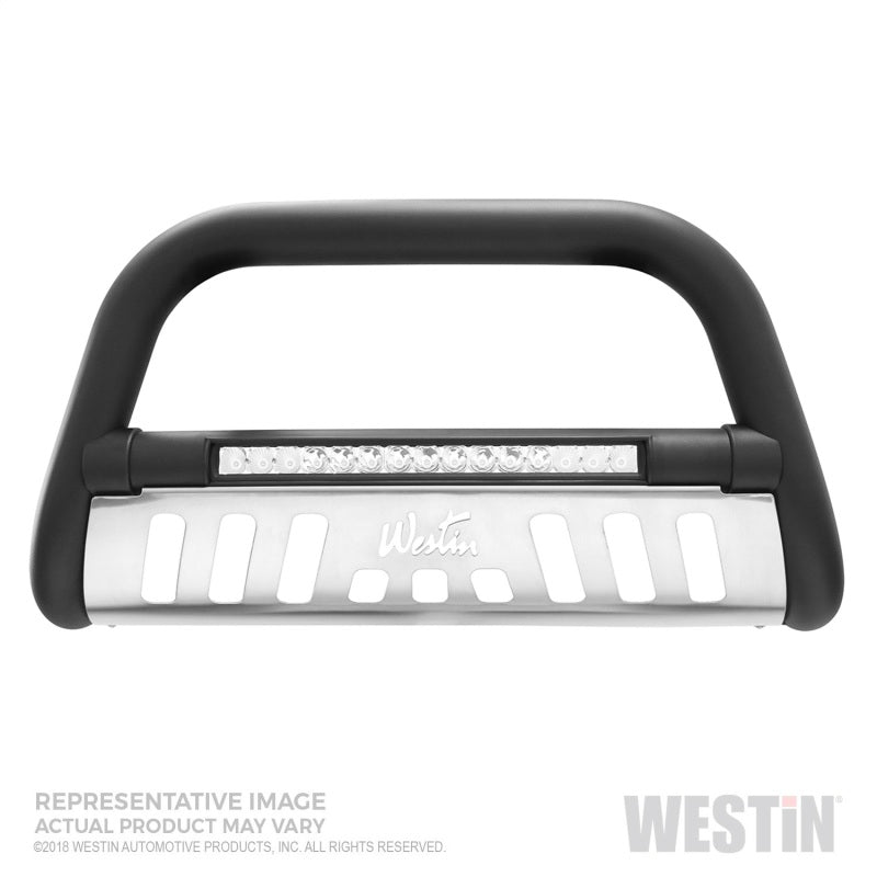 Westin 19-20 Chevrolet Silverado 1500 (Excl. 2019 Silverado LD) Ultimate Bull Bar - Textured Black - GTR Auto