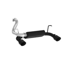 Load image into Gallery viewer, MBRP 2018+ Jeep Wrangler (JL) 3.6L V6 Dual Rear Exit Axle Back BLK Exhaust System - GTR Auto
