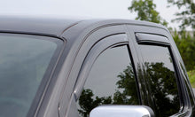 Load image into Gallery viewer, AVS 05-11 Dodge Dakota Quad Cab Ventvisor In-Channel Front &amp; Rear Window Deflectors 4pc - Smoke - GTR Auto