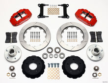 Load image into Gallery viewer, Wilwood Narrow Superlite 6R Front Hub Kit 13.06in Red Chevy C-10 60-87 CPP Drop Spindle - GTR Auto