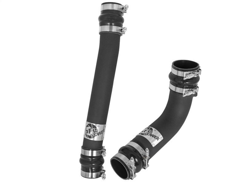 aFe BladeRunner 2.75in Hot 3.5in Cold Side Intercooler Tubes w/ Coupling Clamp Kit 10-12 Dodge 6.7L - GTR Auto