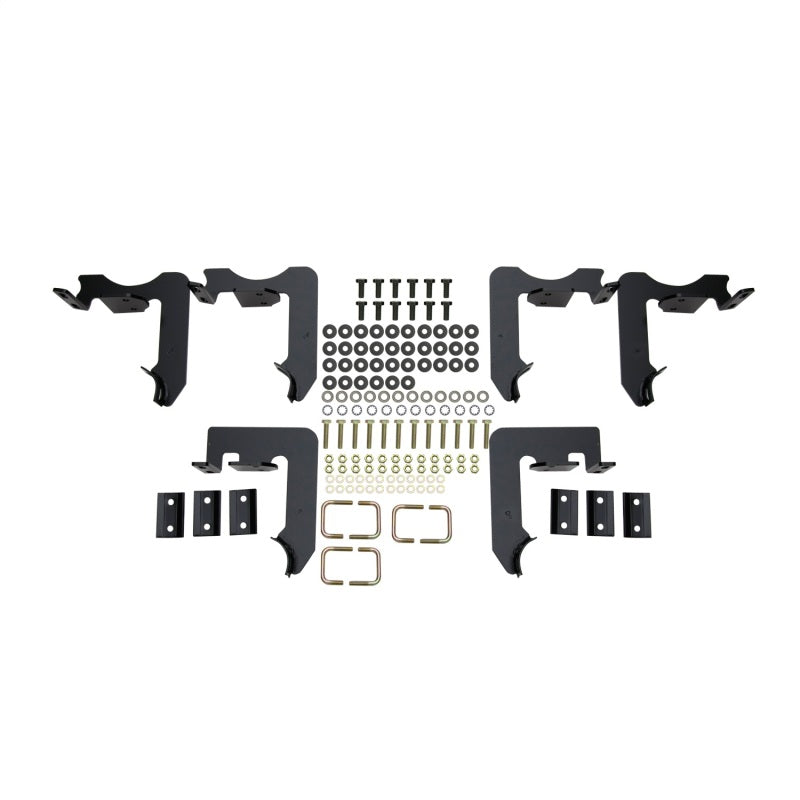 Westin 2004-2012 Chevrolet/GMC/Isuzu Colorado/Canyon Crew Cab E-Series 3 Nerf Step Bars - Black - GTR Auto