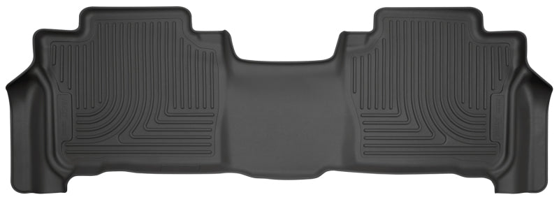 Husky Liners 13-16 Lexus LX570 / 13-16 Toyota Land Cruiser WeatherBeater 2nd Row Black Floor Liners - GTR Auto