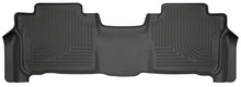 Load image into Gallery viewer, Husky Liners 13-16 Lexus LX570 / 13-16 Toyota Land Cruiser WeatherBeater 2nd Row Black Floor Liners - GTR Auto