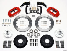 Load image into Gallery viewer, Wilwood Narrow Superlite 6R Front Hub Kit 12.88in Red Large GM 57-70 Drop Spindle - GTR Auto