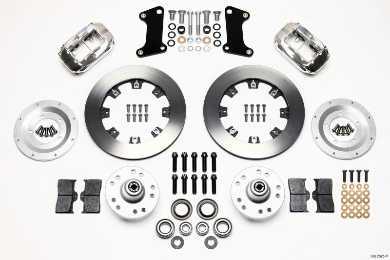 Wilwood Forged Dynalite Front Kit 12.19in Polished 67-69 Camaro 64-72 Nova Chevelle - GTR Auto
