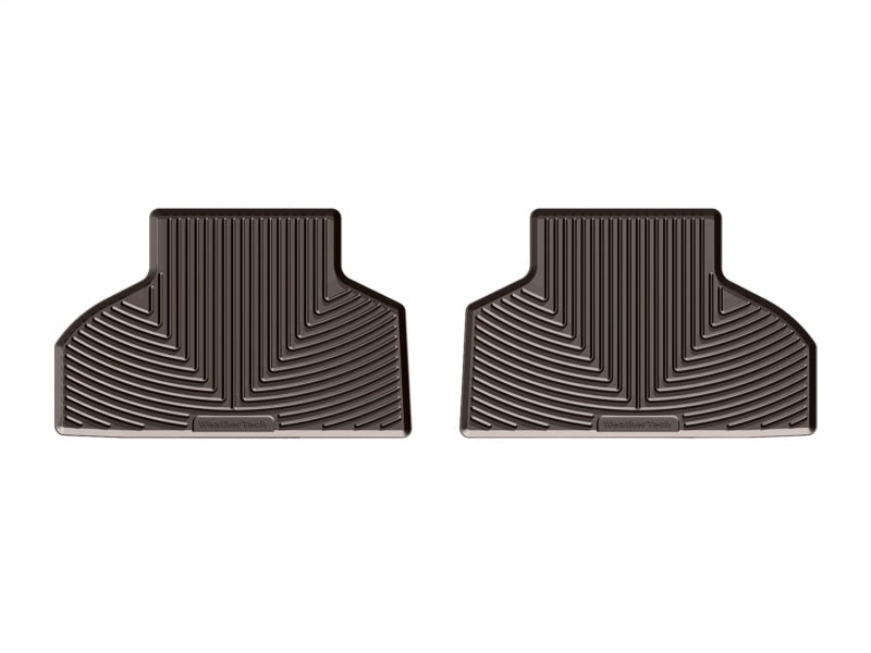 WeatherTech 2014-2015 BMW X5 Rear Rubber Mats - Cocoa - GTR Auto
