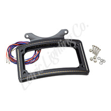 Load image into Gallery viewer, Letric Lighting 12-16 Dyna Perfect Plate Light Black Curved License Plate Frame