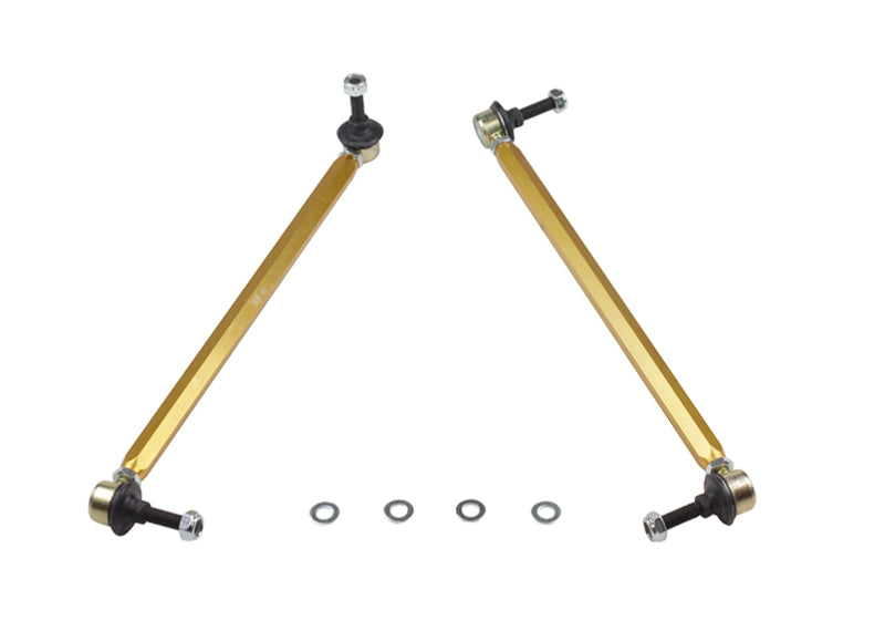 Whiteline 10+ Chevy Camaro FR Coupe Front Sway Bar - Link Assy H/D Adj Steel Ball (380mm C to C) - GTR Auto