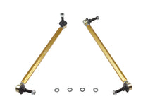 Load image into Gallery viewer, Whiteline 10+ Chevy Camaro FR Coupe Front Sway Bar - Link Assy H/D Adj Steel Ball (380mm C to C) - GTR Auto