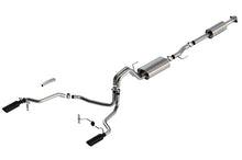 Load image into Gallery viewer, Borla F-150 2021 2.7L/3.5L 4dr CC SB EC STB Lar/KingR/Plnm/LTD 3/2.25 SRE CB Touring BLK CHR Tips - GTR Auto