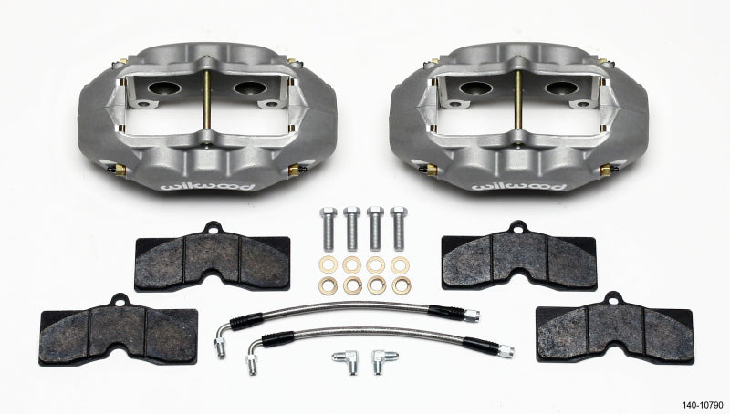 Wilwood D8-4 Rear Caliper Kit Clear Corvette C2 / C3 65-82 - GTR Auto