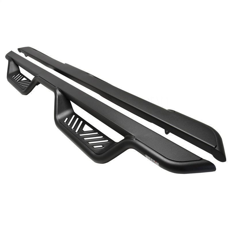 Westin 07-21 Toyota Tundra Double Cab Outlaw Nerf Step Bars - Textured Black - GTR Auto