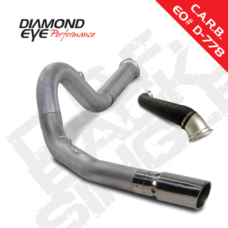 Diamond Eye KIT 5in DPF-BACK Single w/ TDP AL 07.5-10 Chevy/GMC 6.6L Duramax 2500/3500 - GTR Auto