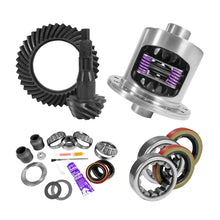 Load image into Gallery viewer, Yukon Gear 9.75in Ford 3.55 Rear Ring &amp; Pinion Install Kit 34 Spline Positraction Axle Bearings