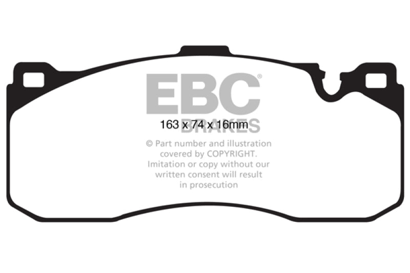 EBC 08-10 BMW 135 3.0 Twin Turbo Greenstuff Front Brake Pads - GTR Auto