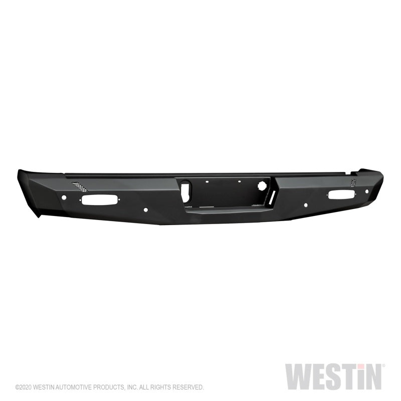 Westin 14-18 Chevy Silverado 1500 Pro-Series Rear Bumper - Textured Black - GTR Auto