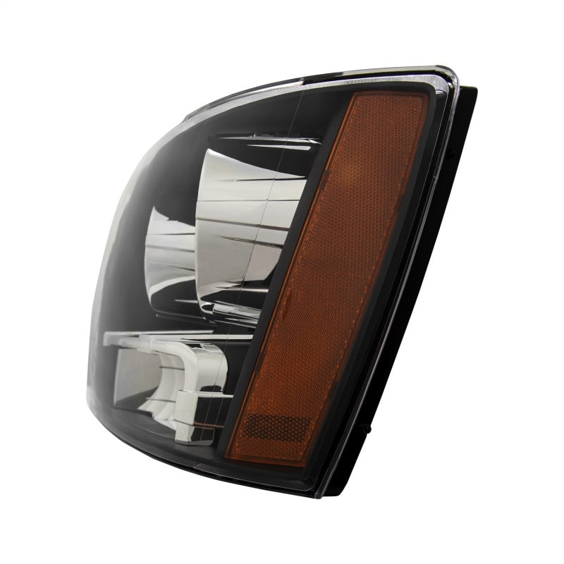 ANZO 2007-2014 Chevrolet Tahoe/Suburban Crystal Headlights Black - GTR Auto