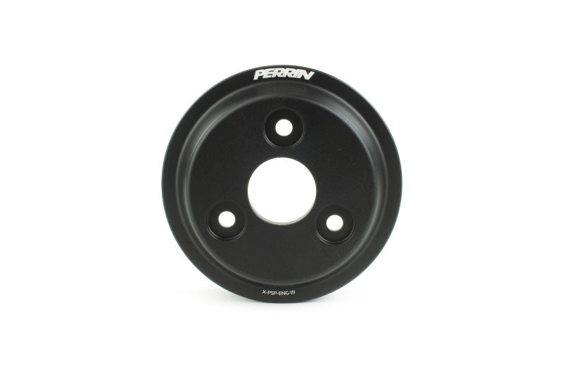 PERRIN 15-21 Subaru WRX / 18-20 Crosstrek / 14-18 FXT Lightweight Water Pump Pulley - Blk - GTR Auto