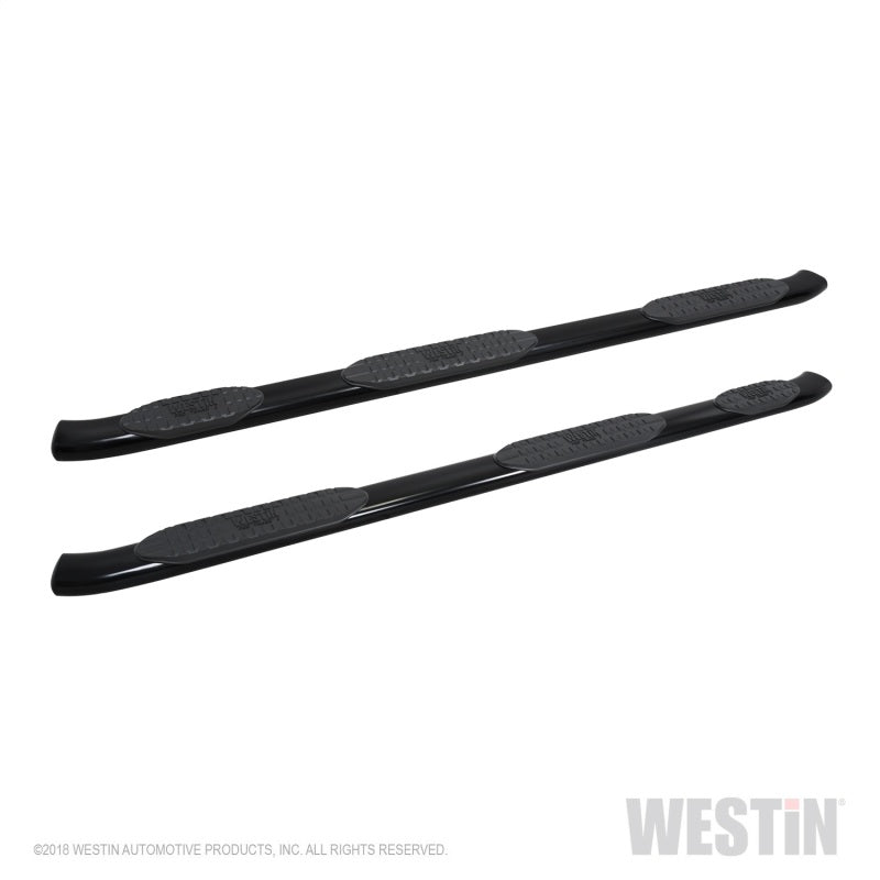 Westin 2019 Chevrolet Silverado/Sierra 1500 CC (5.5ft) PRO TRAXX 5 WTW Oval Nerf Step Bars - Black - GTR Auto