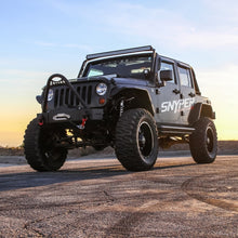 Load image into Gallery viewer, Westin/Snyper 07-17 Jeep Wrangler Unlimited Triple Tube Rock Rail Steps - Textured Black - GTR Auto