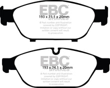 Load image into Gallery viewer, EBC 12+ Audi A6 Quattro 3.0 Supercharged Redstuff Front Brake Pads
