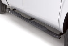 Load image into Gallery viewer, Lund 97-98 Ford F-150 SuperCab (3Dr) 4in. Oval Curved Steel Nerf Bars - Black 23466412