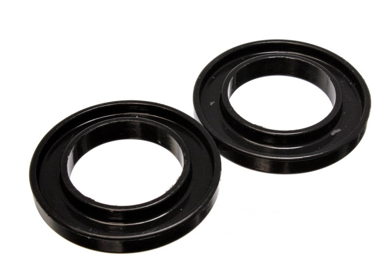 Energy Suspension Universal 3-3/16in ID 5-1/4in OD 3/4in H Black Coil Spring Isolators (2 per set) 9.6107G