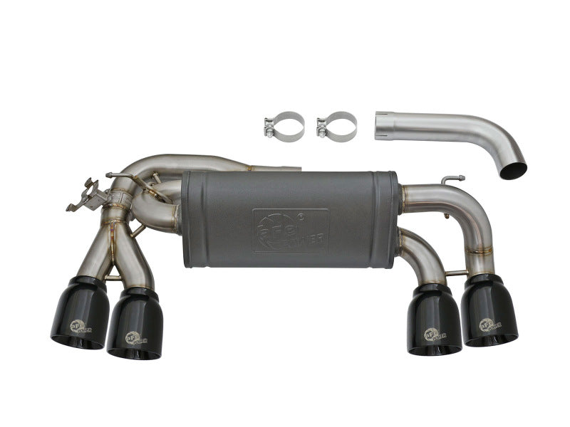aFe MACHForce XP 3in - 2 1/2in Axle Back 304SS Exhaust w/ Black Tips 16-17 BMW M2 (f87) - GTR Auto