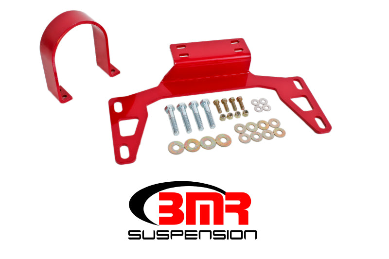 BMR 11-14 S197 Mustang Front Driveshaft Safety Loop - Red - GTR Auto