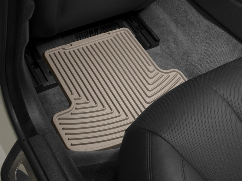 WeatherTech 04+ BMW X3 Rear Rubber Mats - Tan - GTR Auto