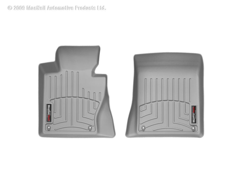 WeatherTech 04+ BMW X3 Front FloorLiner - Grey - GTR Auto
