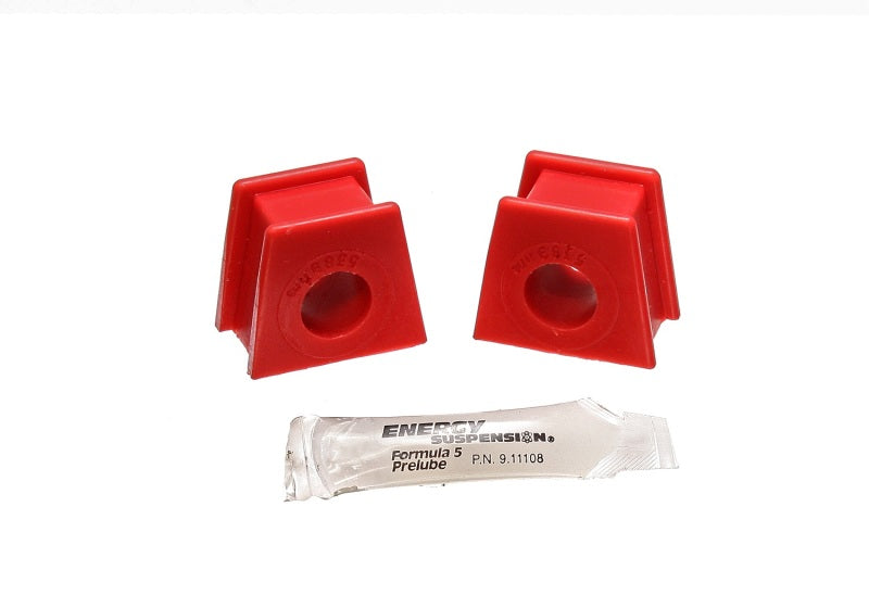 Energy Suspension 77-80 MG MGB Red Rear 11/16in Sway Bar Bushing Set - GTR Auto