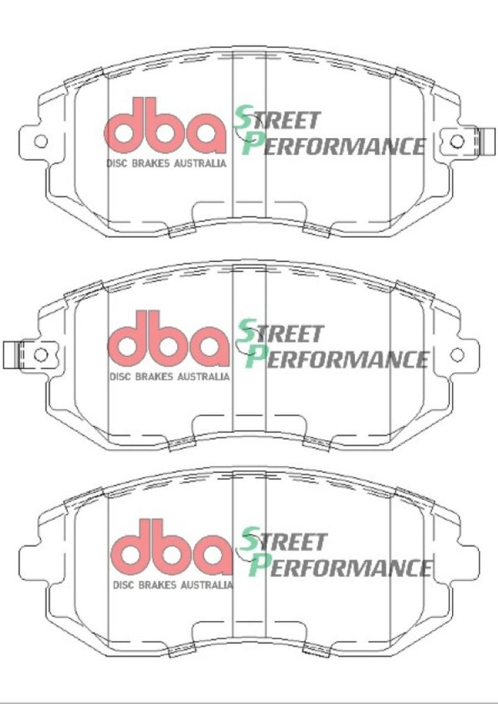 DBA 03-05 Subaru WRX / 08 Subaru WRX SP500 Front Brake Pads - GTR Auto