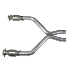 Load image into Gallery viewer, BBK 11-14 Mustang 3.7 V6 Short Mid X Pipe With Catalytic Converters 2-1/2 For BBK Long Tube Headers - GTR Auto