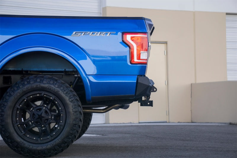 Addictive Desert Designs 15-18 Ford F-150 Stealth Fighter Rear Bumper w/ Backup Sensor Cutout - GTR Auto