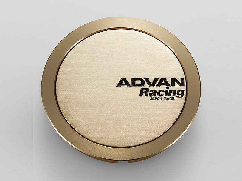 Advan 73mm Full Flat Centercap - Bronze Alumite - GTR Auto