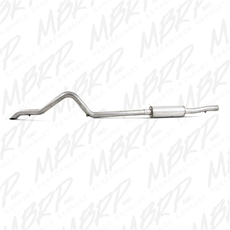 MBRP 2007-2009 Jeep Wrangler (JK) 3.8L V6 4 dr Off-Road Tail Pipe Muffler before Axle - GTR Auto