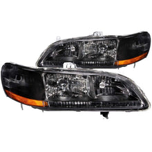 Load image into Gallery viewer, ANZO 1998-2002 Honda Accord Crystal Headlights Black - GTR Auto