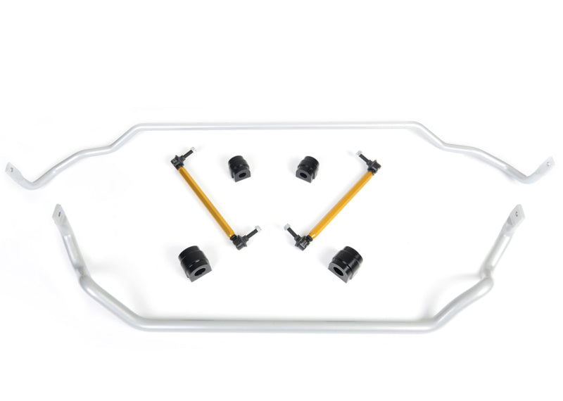 Whiteline 05-13 BMW 1 Series/3 Series Front & Rear Sway Bar Kit - GTR Auto