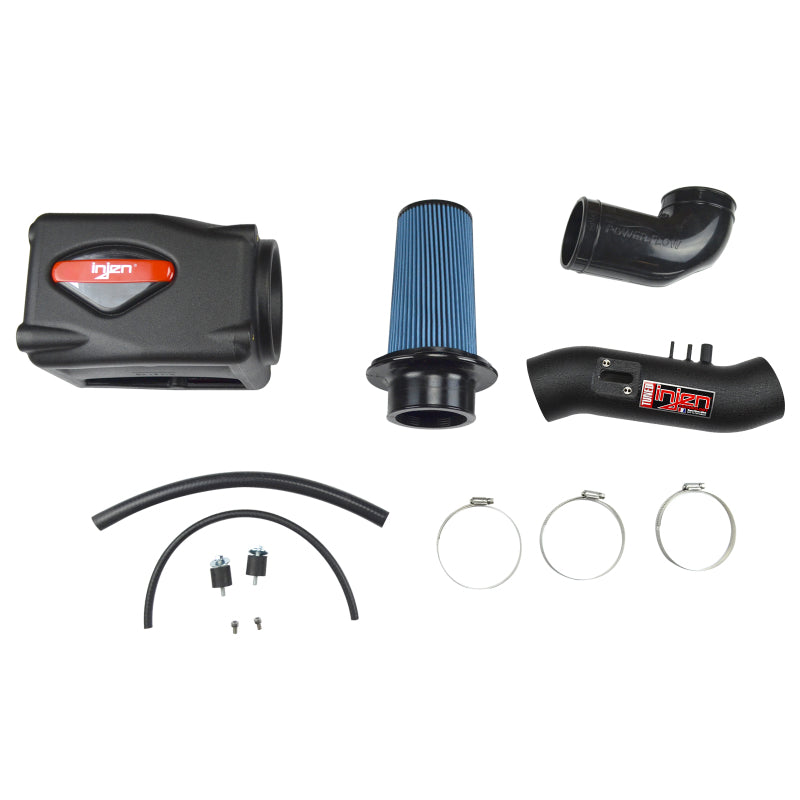 Injen 05-06 Tundra / Sequoia 4.7L V8 w/ Power Box Wrinkle Black Power-Flow Air Intake System - GTR Auto