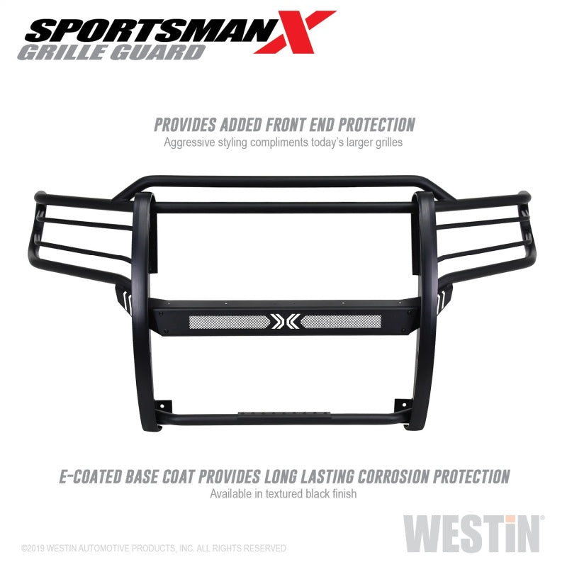 Westin 14-20 Toyota Tundra Sportsman X Grille Guard - Textured Black - GTR Auto