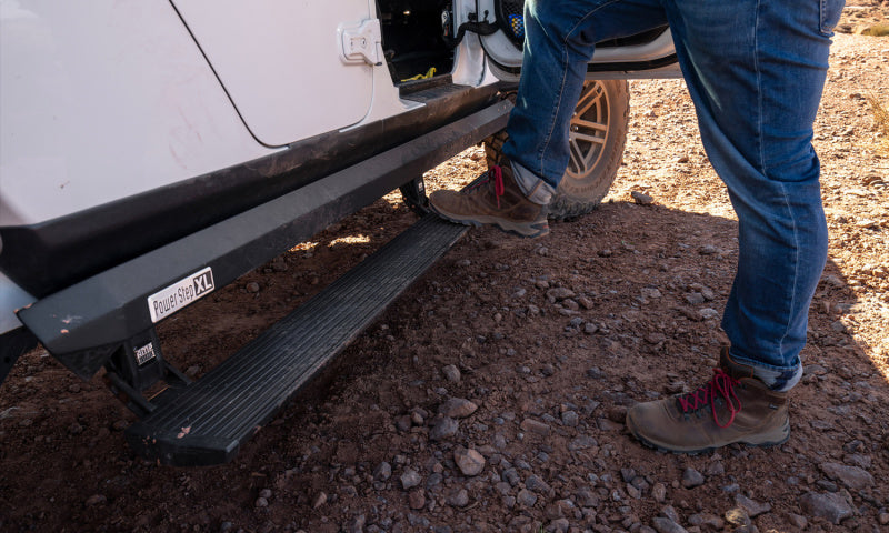AMP Research 20-24 Jeep JT Gladiator (Launch/Overlnd/Rubicon/Sport/Sport S) PowerStep XL - Black - GTR Auto