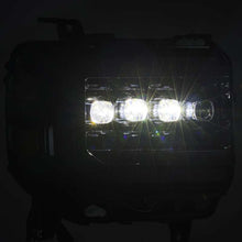 Load image into Gallery viewer, AlphaRex 14-18 GMC Sierra NOVA LED Proj Headlights Plnk Style Alpha Blk w/Activ Light/Seq Signal/DRL - GTR Auto