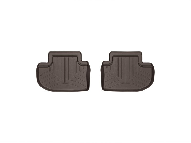 WeatherTech 2012-2015 BMW 6-Series Rear FloorLiner - Cocoa - GTR Auto