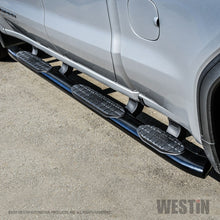 Load image into Gallery viewer, Westin 2019 Chevrolet Silverado Double Cab w/ 6.5in Bed PRO TRAXX 5 W2W Oval Nerf Step Bars - Black - GTR Auto
